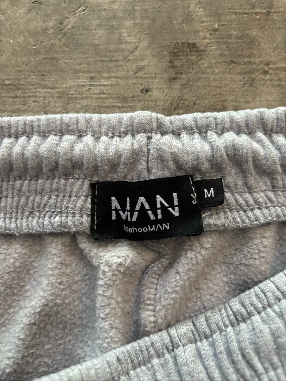 Grey Graphic Jogger Sweatpants sz Large